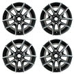 Lot de 4 Jantes Alu 18 DY1248-01