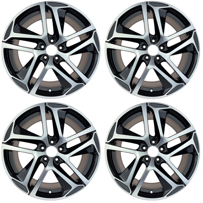 Lot de 4 Jantes Alu 17 Nice17BFP