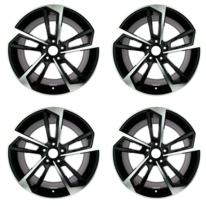 Lot de 4 Jantes Alu 18 Flame18BFP1