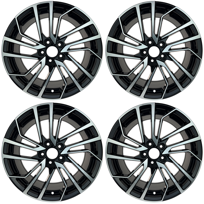 Lot de 4 Jantes Alu 18 Game18BFP5112