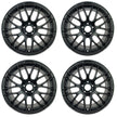 Lot de 4 Jantes Alu 18 C1258 NFP