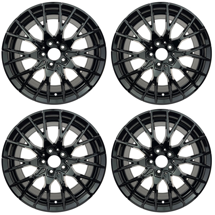 Lot de 4 Jantes Alu 18 ILLUSION378BG