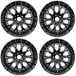 Lot de 4 Jantes Alu 18 ILLUSION378BG