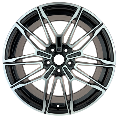 Lot de 4 Jantes Alu 19 Nero19BFM